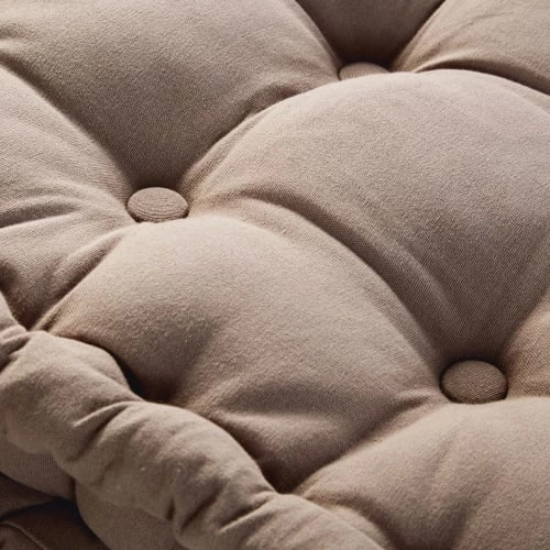 Maisons Du Monde Matelas De Sol Enfant Matelas Enfant En Coton Capitonné Taupe 60x120 4 Maisons Du Monde Matelas De Sol Enfant Matelas Enfant En Coton Capitonné Taupe 60x120 – Image 2