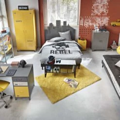 Maisons Du Monde Matelas De Sol Enfant Matelas Enfant En Coton Gris 90x190 -Linge de lit bébé Soldes matelas enfant en coton gris 90x190 1000 8 2 150390 21