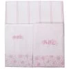 Laura Ashley Baby Linge De Lit Bébé Parure De Lit 3 Pc - 2 Draps 120x180 Cm Et 1 TO 35x50 Cm Alphabet Rose 2 Laura Ashley Baby Linge De Lit Bébé Parure De Lit 3 Pc - 2 Draps 120x180 Cm Et 1 TO 35x50 Cm Alphabet Rose -Linge de lit bébé Soldes parure de lit 3 pc 2 draps 120x180 cm et 1 to 35x50 cm alphabet rose