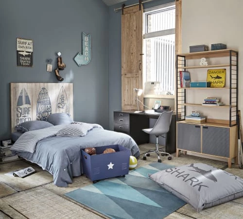 Maisons Du Monde Linge De Lit Enfant Parure De Lit Chambray En Coton Bleu 220x240 6 Maisons Du Monde Linge De Lit Enfant Parure De Lit Chambray En Coton Bleu 220x240 – Image 4