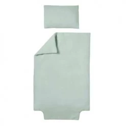 Baby Fox Linge De Lit Bébé Parure De Lit Double Gaze De Coton Bio Emeraude 100x140cm