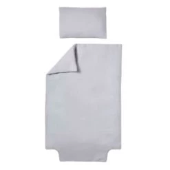 Baby Fox Linge De Lit Bébé Parure De Lit Double Gaze De Coton Bio Gris Perle 100x140cm 12 Baby Fox Linge De Lit Bébé Parure De Lit Double Gaze De Coton Bio Gris Perle 100x140cm -Linge de lit bébé Soldes parure de lit double gaze de coton bio gris perle 100x140cm 8