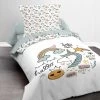 Today Linge De Lit Enfant Parure De Lit En Coton Blanc 140x200 Cm