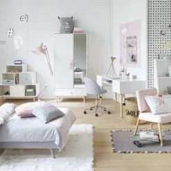 Maisons Du Monde Linge De Lit Enfant Parure De Lit En Coton Gris Et Rose 140x200 9 Maisons Du Monde Linge De Lit Enfant Parure De Lit En Coton Gris Et Rose 140x200 -Linge de lit bébé Soldes parure de lit en coton gris et rose 140x200 1000 3 1 171176 4