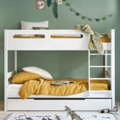 Maisons Du Monde Linge De Lit Enfant Parure De Lit Enfant En Coton Bio Jaune Moutarde 140x200 -Linge de lit bébé Soldes parure de lit enfant en coton bio jaune moutarde 140x200 1000 14 6 215625 7