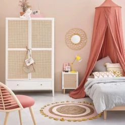 Maisons Du Monde Linge De Lit Enfant Parure De Lit Enfant En Coton Bio Vert D'eau 140x200 -Linge de lit bébé Soldes parure de lit enfant en coton bio vert d eau 140x200 1000 16 8 215627 7