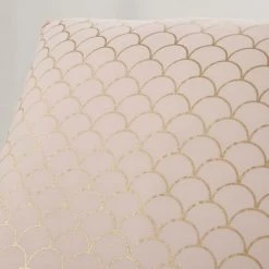 Maisons Du Monde Linge De Lit Enfant Parure De Lit Enfant En Coton Blanc, Rose Et Doré Imprimé 140x200 -Linge de lit bébé Soldes parure de lit enfant en coton blanc rose et dore imprime 140x200 1000 1 12 193614 3