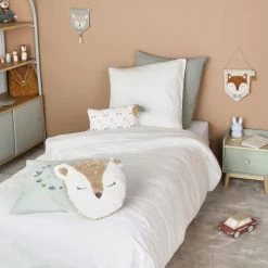 Maisons Du Monde Linge De Lit Enfant Parure De Lit Enfant En Coton écru, 140x200