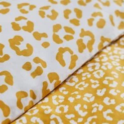 Today Linge De Lit Enfant Parure De Lit Enfant Imprimé En Coton Jaune Pâle 140x200cm -Linge de lit bébé Soldes parure de lit enfant imprime en coton jaune pale 140x200cm 2