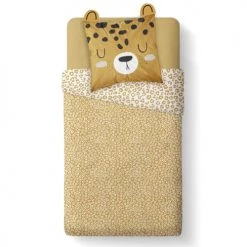 Today Linge De Lit Enfant Parure De Lit Enfant Imprimé En Coton Jaune Pâle 140x200cm -Linge de lit bébé Soldes parure de lit enfant imprime en coton jaune pale 140x200cm 3