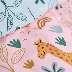 Today Linge De Lit Enfant Parure De Lit Enfant Imprimé En Coton Rose 140x200cm -Linge de lit bébé Soldes parure de lit enfant imprime en coton rose 140x200cm 2