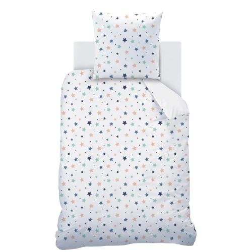Matt & Rose Linge De Lit Enfant Parure De Lit Imprimée En Coton 140x200 Cm 6 Matt & Rose Linge De Lit Enfant Parure De Lit Imprimée En Coton 140x200 Cm – Image 4
