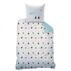 Matt & Rose Linge De Lit Enfant Parure De Lit Imprimée En Coton 140x200 Cm -Linge de lit bébé Soldes parure de lit imprimee en coton 140x200 cm 128