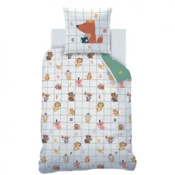 Matt & Rose Linge De Lit Enfant Parure De Lit Imprimée En Coton 140x200 Cm 9 Matt & Rose Linge De Lit Enfant Parure De Lit Imprimée En Coton 140x200 Cm -Linge de lit bébé Soldes parure de lit imprimee en coton 140x200 cm 131