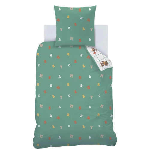 Matt & Rose Linge De Lit Enfant Parure De Lit Imprimée En Coton 140x200 Cm 6 Matt & Rose Linge De Lit Enfant Parure De Lit Imprimée En Coton 140x200 Cm – Image 4