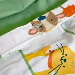 Matt & Rose Linge De Lit Enfant Parure De Lit Imprimée En Coton 140x200 Cm 11 Matt & Rose Linge De Lit Enfant Parure De Lit Imprimée En Coton 140x200 Cm -Linge de lit bébé Soldes parure de lit imprimee en coton 140x200 cm 133