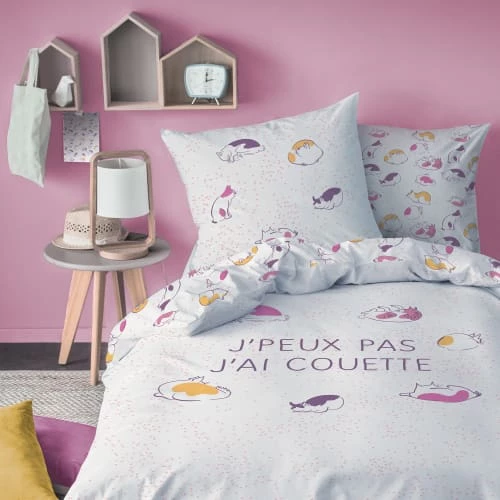Matt & Rose Linge De Lit Enfant Parure De Lit Imprimée En Coton 140x200 Cm 3 Matt & Rose Linge De Lit Enfant Parure De Lit Imprimée En Coton 140x200 Cm