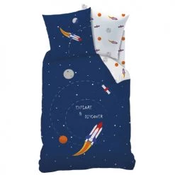 Matt & Rose Linge De Lit Enfant Parure De Lit Imprimée En Coton 140x200 Cm -Linge de lit bébé Soldes parure de lit imprimee en coton 140x200 cm 33