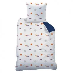 Matt & Rose Linge De Lit Enfant Parure De Lit Imprimée En Coton 140x200 Cm -Linge de lit bébé Soldes parure de lit imprimee en coton 140x200 cm 35