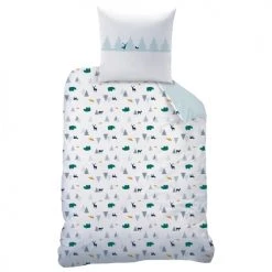 Matt & Rose Linge De Lit Enfant Parure De Lit Imprimée En Coton 140x200 Cm 10 Matt & Rose Linge De Lit Enfant Parure De Lit Imprimée En Coton 140x200 Cm -Linge de lit bébé Soldes parure de lit imprimee en coton 140x200 cm 39