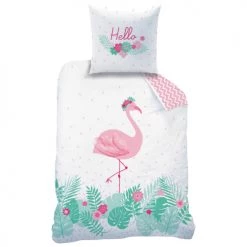 Matt & Rose Linge De Lit Enfant Parure De Lit Imprimée En Coton 140x200 Cm -Linge de lit bébé Soldes parure de lit imprimee en coton 140x200 cm 50