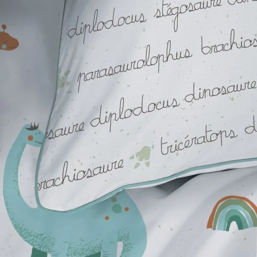 Matt & Rose Linge De Lit Enfant Parure De Lit Imprimée En Coton 140x200 Cm 5 Matt & Rose Linge De Lit Enfant Parure De Lit Imprimée En Coton 140x200 Cm – Image 3