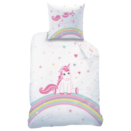 Matt & Rose Linge De Lit Enfant Parure De Lit Imprimée En Coton 140x200 Cm 5 Matt & Rose Linge De Lit Enfant Parure De Lit Imprimée En Coton 140x200 Cm – Image 3