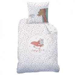 Matt & Rose Linge De Lit Enfant Parure De Lit Imprimée En Coton 140x200 Cm -Linge de lit bébé Soldes parure de lit imprimee en coton 140x200 cm 90