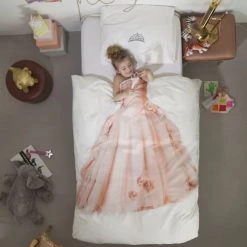 Snurk Linge De Lit Enfant Parure De Lit Princesse - 1 Personne 140x200 Cm Coton Blanc 7 Snurk Linge De Lit Enfant Parure De Lit Princesse - 1 Personne 140x200 Cm Coton Blanc -Linge de lit bébé Soldes parure de lit princesse 1 personne 140x200 cm coton blanc 2