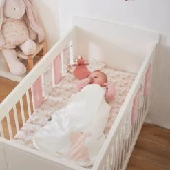 Linge de lit bébé Soldes -Linge de lit bébé Soldes protege barreaux tour de lit lina joy 1