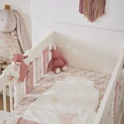 Noukie's Tours De Lit Bébé Protège Barreaux Tour De Lit Lina & Joy -Linge de lit bébé Soldes protege barreaux tour de lit lina joy 3