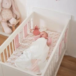 Noukie's Tours De Lit Bébé Protège Barreaux Tour De Lit Lina & Joy -Linge de lit bébé Soldes protege barreaux tour de lit lina joy 5