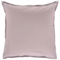 Carré Blanc Linge De Lit Enfant Taie D'oreiller Carrée Percale De Coton Poudre 64 X 64 Cm