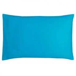 P'tit Basile Linge De Lit Bébé Taie D'oreiller Coton Bio Bleu 40x60