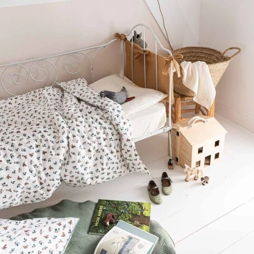 Cocoeko Linge De Lit Enfant Taie D'oreiller Coton Bio Imprimé Noisette - (65 X 65cm) 5 Cocoeko Linge De Lit Enfant Taie D'oreiller Coton Bio Imprimé Noisette - (65 X 65cm) – Image 3