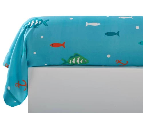 Becquet Linge De Lit Enfant Taie D'oreiller Enfant 43x140 Bleu En Coton 3 Becquet Linge De Lit Enfant Taie D'oreiller Enfant 43x140 Bleu En Coton