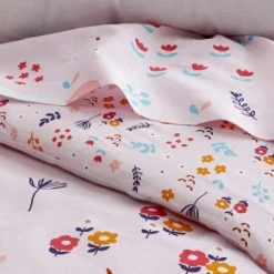 Becquet Linge De Lit Enfant Taie D'oreiller Enfant 43x140 Rose En Coton -Linge de lit bébé Soldes taie d oreiller enfant 43x140 rose en coton 6