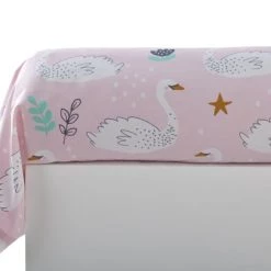Becquet Linge De Lit Enfant Taie D'oreiller Enfant 43x140 Rose En Coton
