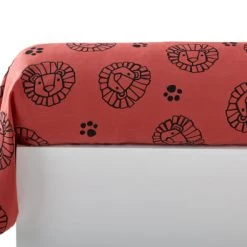 Becquet Linge De Lit Enfant Taie D'oreiller Enfant 43x140 Rouge En Coton