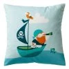Becquet Linge De Lit Enfant Taie D'oreiller Enfant 65x65 Bleu En Coton -Linge de lit bébé Soldes taie d oreiller enfant 65x65 bleu en coton