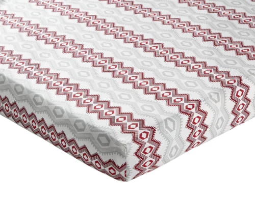 Becquet Linge De Lit Enfant Taie D'oreiller Enfant Réversible 63x63 Rouge En Coton 5 Becquet Linge De Lit Enfant Taie D'oreiller Enfant Réversible 63x63 Rouge En Coton – Image 3