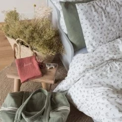 Cocoeko Linge De Lit Enfant Taie D'oreiller Gaze De Coton Vert Sauge (40x60 Cm) 8 Cocoeko Linge De Lit Enfant Taie D'oreiller Gaze De Coton Vert Sauge (40x60 Cm) -Linge de lit bébé Soldes taie d oreiller gaze de coton vert sauge 40x60 cm 2