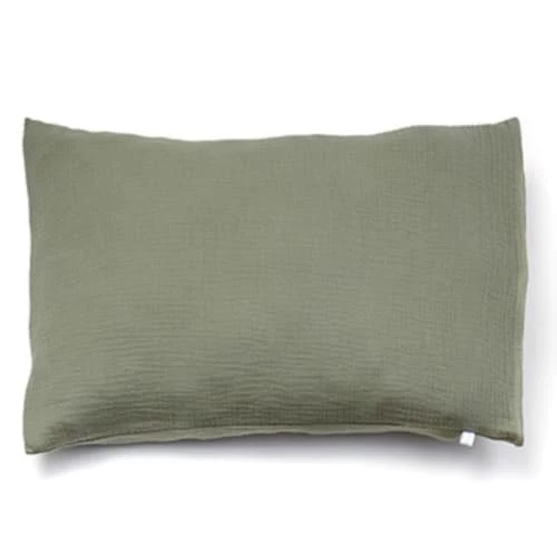 Cocoeko Linge De Lit Enfant Taie D'oreiller Gaze De Coton Vert Sauge (40x60 Cm) 2 Cocoeko Linge De Lit Enfant Taie D'oreiller Gaze De Coton Vert Sauge (40x60 Cm)
