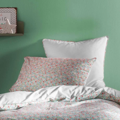 Blanc Cerise Linge De Lit Enfant Taie D'oreiller Imprimée En Coton 65x65 Cm Multicolore 5 Blanc Cerise Linge De Lit Enfant Taie D'oreiller Imprimée En Coton 65x65 Cm Multicolore – Image 3