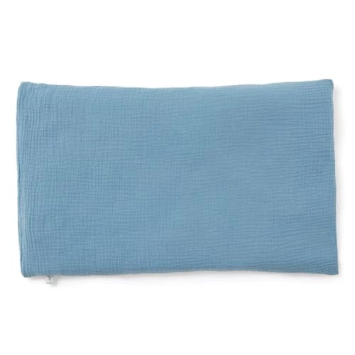Cocoeko Linge De Lit Bébé Taie Oreiller Gaze De Coton Bleu Jean (40x60 Cm) 3 Cocoeko Linge De Lit Bébé Taie Oreiller Gaze De Coton Bleu Jean (40x60 Cm)