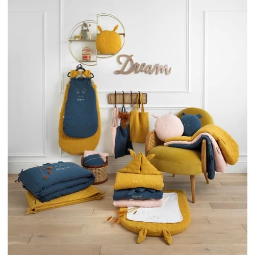 Sauthon Original Tours De Lit Bébé Tour De Lit 140x19cm En Coton Jaune 8 Sauthon Original Tours De Lit Bébé Tour De Lit 140x19cm En Coton Jaune – Image 6