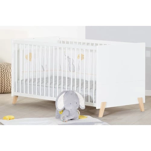 BabyPrice Tours De Lit Bébé Tour De Lit 190x40cm En Coton Blanc 4 BabyPrice Tours De Lit Bébé Tour De Lit 190x40cm En Coton Blanc – Image 2