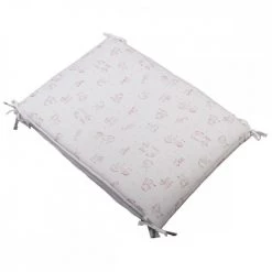 Blanc Avenue Bébé Tours De Lit Bébé Tour De Lit 40x180 Cm Rose Foncé