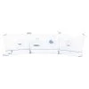 Sauthon Tours De Lit Bébé Tour De Lit Bébé 190x19cm En Coton Blanc -Linge de lit bébé Soldes tour de lit bebe 190x19cm en coton blanc 3