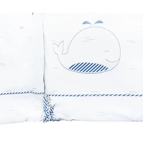 Sauthon Tours De Lit Bébé Tour De Lit Bébé 190x19cm En Coton Blanc 4 Sauthon Tours De Lit Bébé Tour De Lit Bébé 190x19cm En Coton Blanc – Image 2